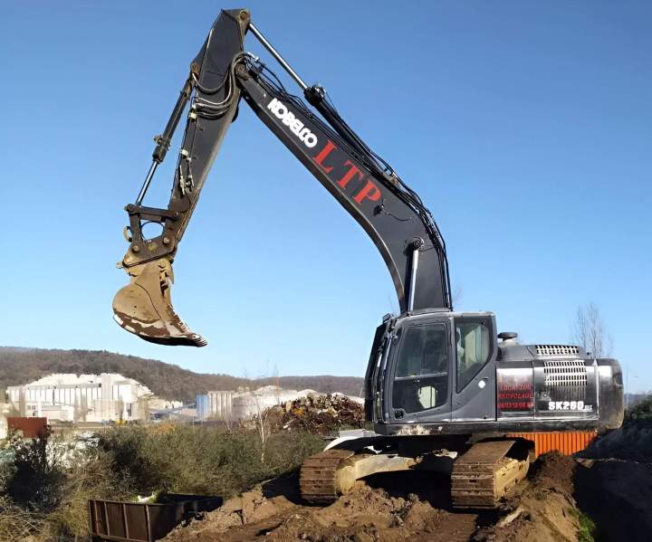 Location excavateur Dieppe