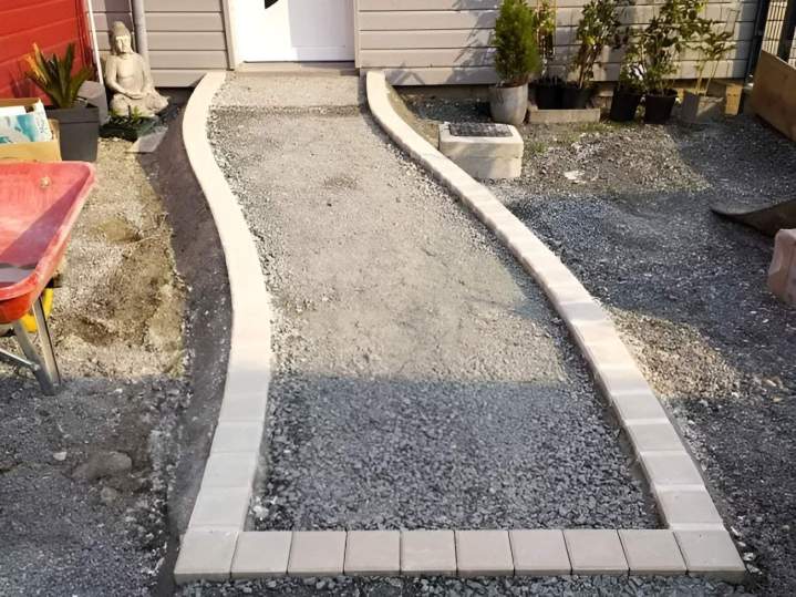 Création allée Dieppe
